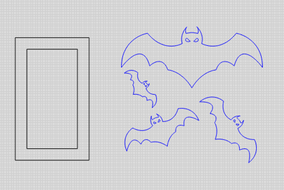 Bats and Rectangle